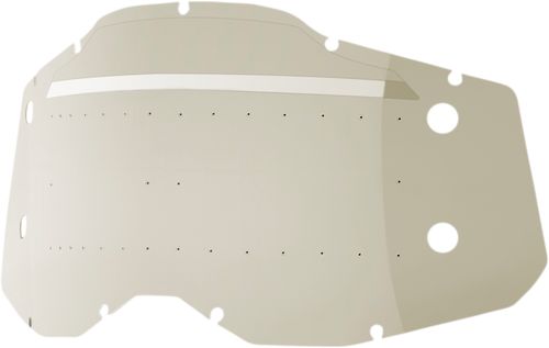 100% Accuri 2/Racecraft 2/Strata 2 Forecast Lens - With Bumps - Smoke