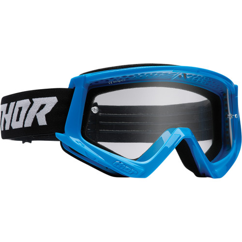 Thor - Youth Combat Goggle - Racer - Blue/Black