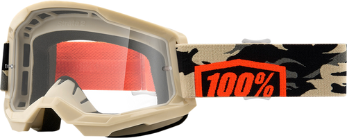 Strata 2 Goggles - Kombat - Clear - Lutzka's Garage