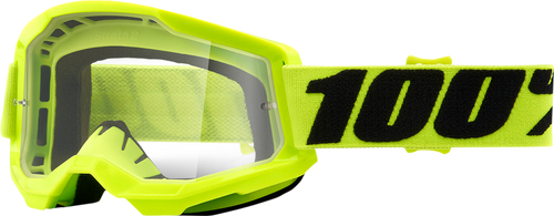 Strata 2 Goggles - Yellow - Clear - Lutzka's Garage