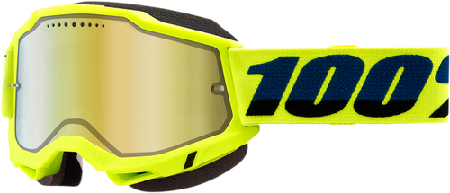 Accuri 2 Snow Goggles - Fluo Yellow - Gold Mirror - Lutzka's Garage