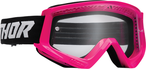 Combat Goggles - Racer - Flo Pink/Black - Lutzka's Garage