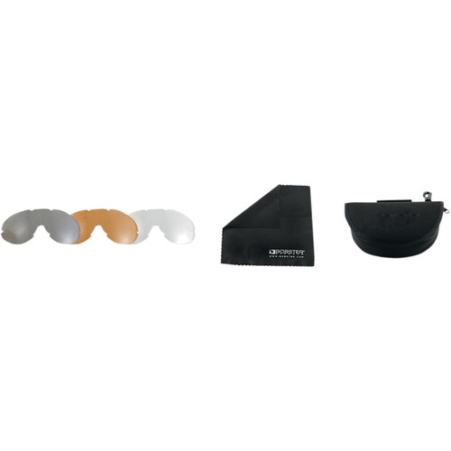 Bobster #BPX001 - Phoenix Goggle - Gloss Black - Interchangeable Lens