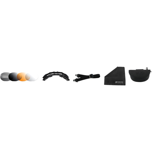 Bobster #BRH2001 - Road Hog II Convertible Sunglasses - Gloss Black - Interchangeable Lens
