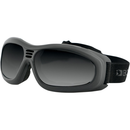 Bobster #BT2001 - Touring II Goggle - Matte Black - Smoke Lens