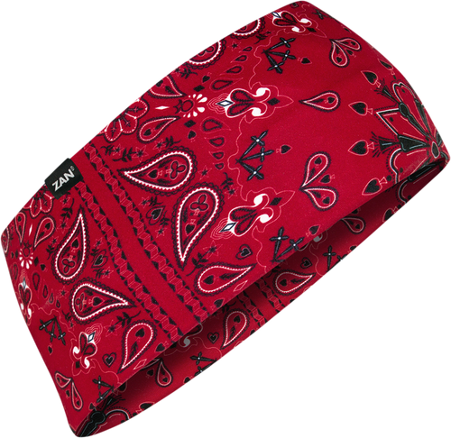 SportFlex� Headband - Red Paisley - Lutzka's Garage