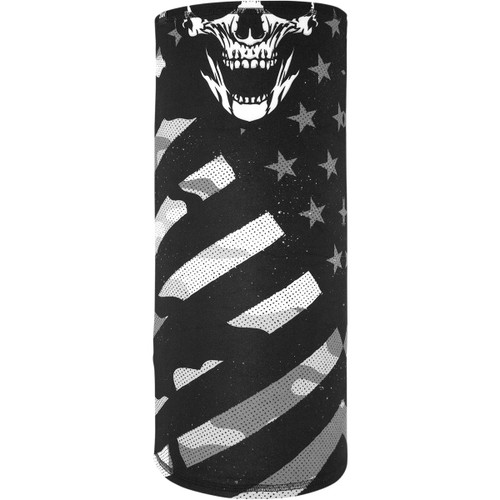 ZAN Headgear #TL455 - Motley Tube® Sportflex® Neck Tube - Patriotic Urban Camo