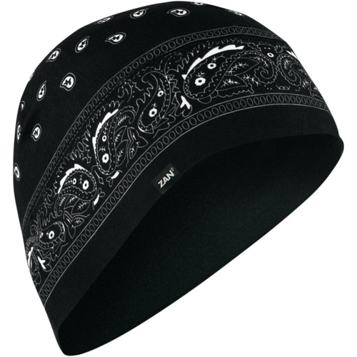 ZAN Headgear #WHLL101 - SportFlex® Beanie - Paisley Black