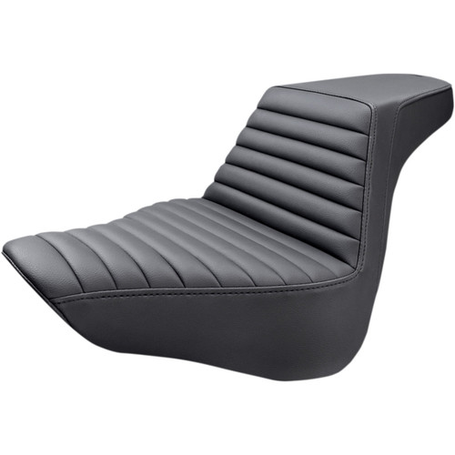 Saddlemen #818-27-171 - Step-Up Seat - Front Tuck-n-Roll - Black - FL/FX '18-'24