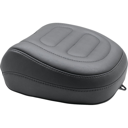 Mustang #75888 - Passenger Touring Seat - Black - Trapezoid Stich - FXFB/FXFBS