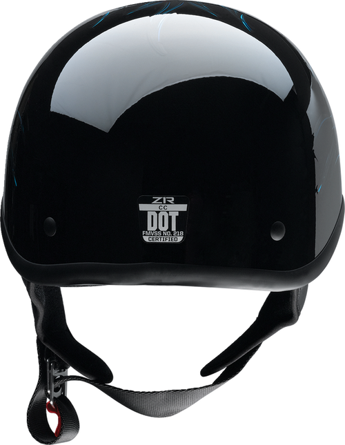 CC Beanie Helmet - Hellfire - Blue - Small - Lutzka's Garage