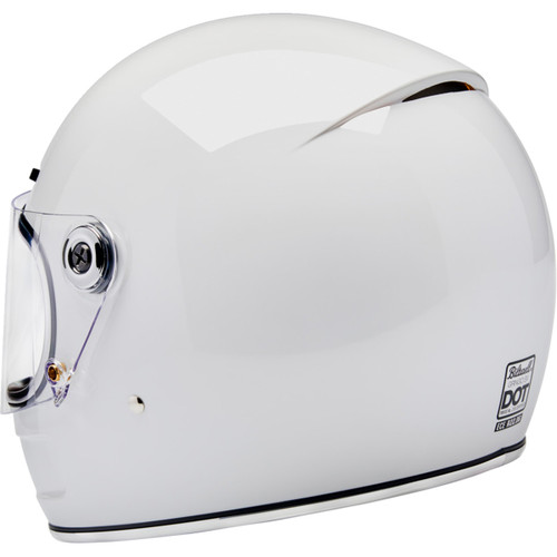 Biltwell #1006-104-502 - Gringo SV Helmet - Gloss White - Small
