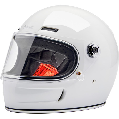 Biltwell #1006-104-503 - Gringo SV Helmet - Gloss White - Medium