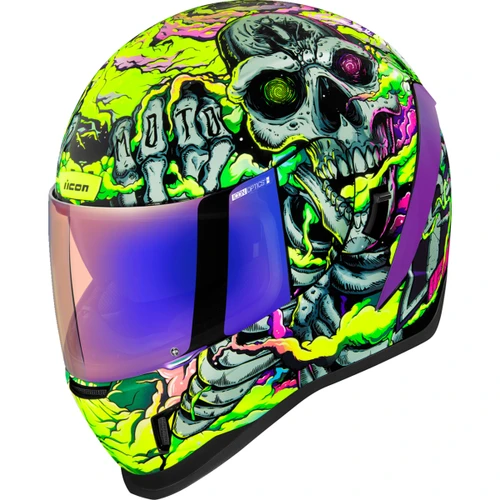 Icon - Airform™ Helmet - Hippy Dippy - Purple - 2XL