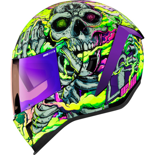 Icon - Airform™ Helmet - Hippy Dippy - Purple - 2XL