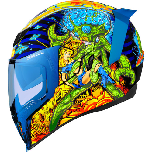 Icon - Airflite™ Helmet - Bugoid Blitz - Blue - 3XL