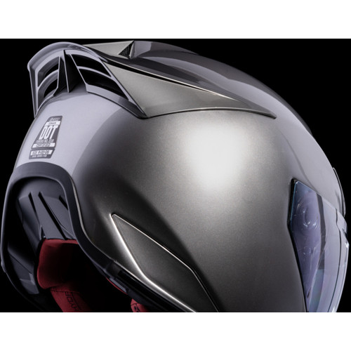 Icon - Domain™ Helmet - Cornelius - Silver - Large