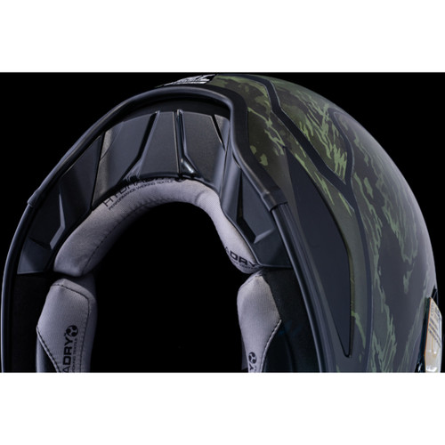 Icon - Domain™ Helmet - Tiger's Blood - Green - 2XL