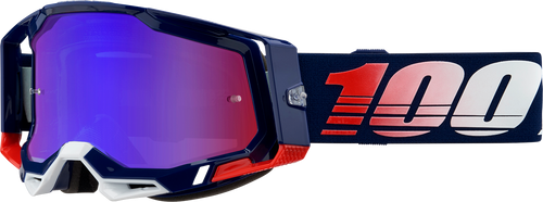 Racecraft 2 Goggles - Republic - Red/Blue Mirror - Lutzka's Garage