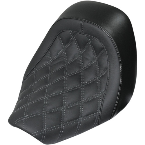 Danny Gray #21-714DIA - Speed Cradle Solo Seat - Double Diamond Stitch - FXCW/C '08-'11