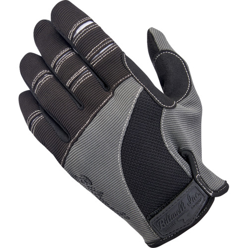 Biltwell #1501-1101-001 - Moto Gloves - Gray/Black - XS
