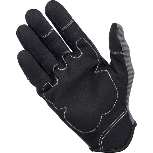Biltwell #1501-1101-004 - Moto Gloves - Gray/Black - Large