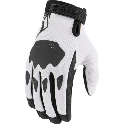 Icon - Hooligan™ CE Gloves - White - XL