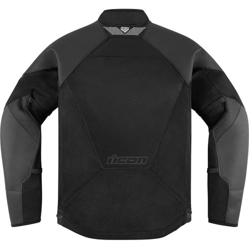 Icon - Mesh AF™ Leather Jacket - Black - Medium