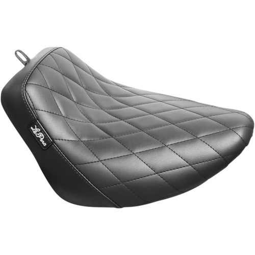 LE Pera #LY-007DM - Bare Bones Solo Seat - Diamond Stitch - Black - FLSL/FXBB '18-'23