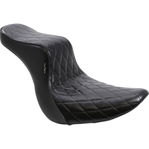 LE Pera #LYR-020DM - Cherokee Seat - Diamond - Black - Softail '18-'23