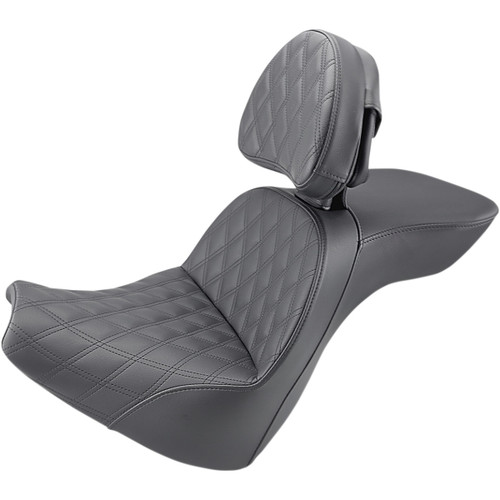 Saddlemen #818-31-030LS - Explorer Seat - LS - Includes Backrest - FXBR/S '18-'20
