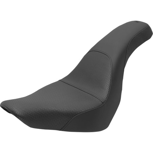 Saddlemen #818-29-147 - Profiler™ Basketweave Seat - Black - FL/FX '18-'24