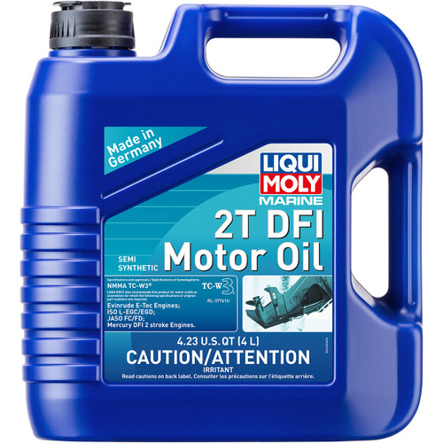 Liqui Moly #20518 - Marine 2T DFI Motor Oil - 4 Liter