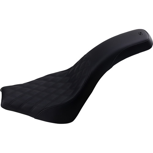 Saddlemen #818-30-149 - Profiler Seat - Front Lattice/Rear Smooth - Black - FX '18-'24