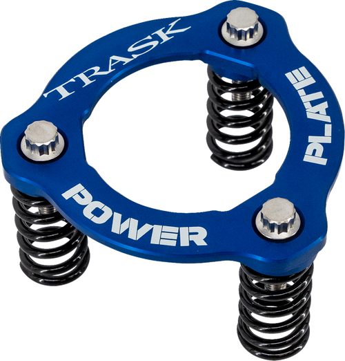 Trask #TM-2012BL - Power Plate Kit - High Pressure Plate Spring Kit - Blue - M8/CVO