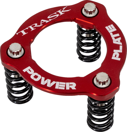 Trask #TM-2012RD - Power Plate Kit - High Pressure Plate Spring Kit - Red - M8/CVO