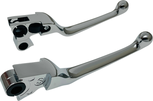 Drag Specialties Lever Set - Narrow - Chrome