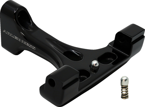 Arlen Ness #410-032 Forged Passenger Floorboard Mounts - All Black