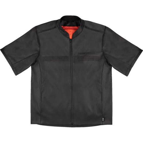 Icon - Short Track™ Jacket - Short-Sleeve - Black - XL
