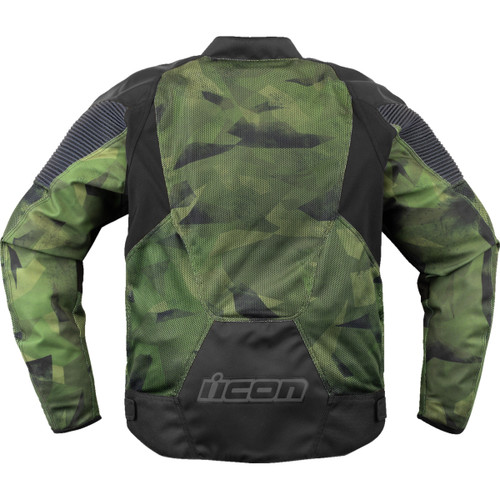 Icon - Overlord3 Mesh™ Camo Jacket - Green - 2XL
