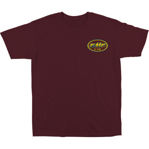 FMF #SP24118904MRN2X - Golden Stay T-Shirt - Maroon - 2XL