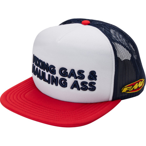 FMF #FA7196903RWB - Gass Hat - Red/White/Blue