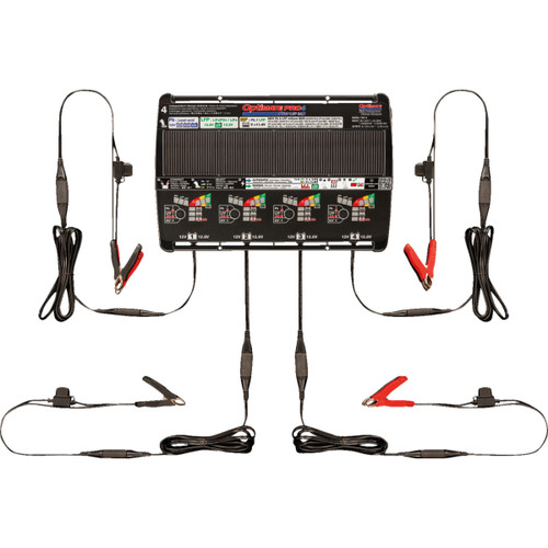 Tecmate #TM670-NA - Battery Charger/Maintainer - 4 Banks