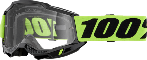 Accuri 2 OTG Goggle - Neon Yellow - Clear - Lutzka's Garage