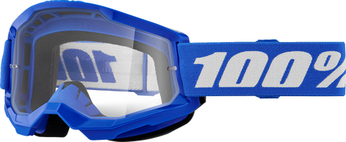 Strata 2 Goggle - Blue - Clear - Lutzka's Garage