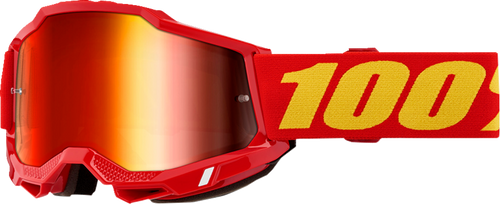 Accuri 2 Goggle - Red - Red Mirror - Lutzka's Garage