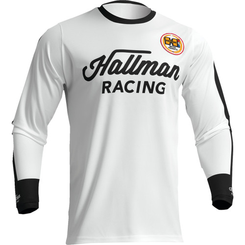 Thor - Hallman Differ Roosted Jersey - White/Black - Small