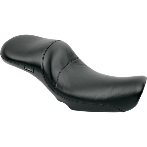 LE Pera #LK-970DLS - Maverick Daddy Long Legs Seat - Black - Smooth - FXD/FLD '06-'17