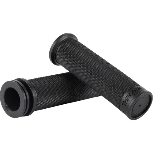 Thrashin Supply CO. #TSC-2711-1 - Moto Grips - 1" - Slim - Black