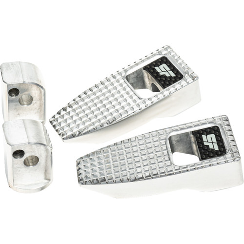 Slyfox #SF-903-02-2 - Speed Pegs - Silver Polished - Rear